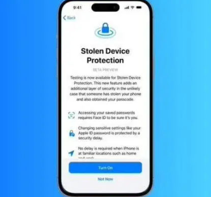 梨林镇苹果授权维修店分享被盗设备保护功能开启方法 