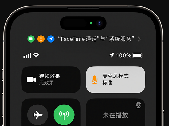 梨林镇苹果授权维修网点分享iPhone在通话时让你的声音更清晰 