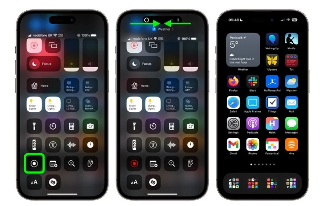 梨林镇苹果手机维修分享iPhone14录屏如何隐藏灵动岛和红色指示器 