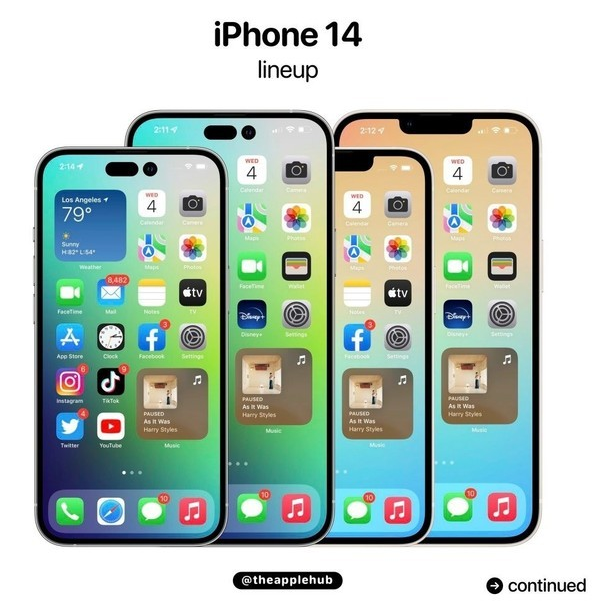梨林镇苹果14维修分享iPhone 14全家福 