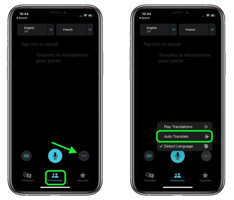 梨林镇苹果手机维修分享iOS 15 “翻译” App 新改进 
