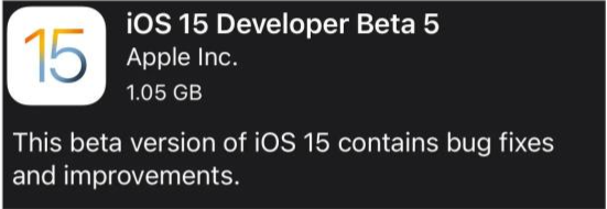 梨林镇苹果手机维修分享如何升级到iOS15.0 beta5 